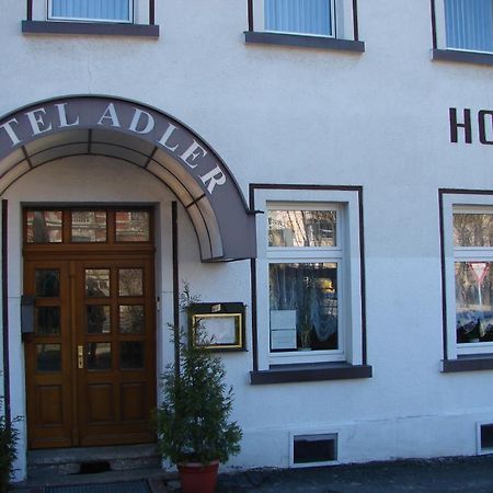 Hotel-Restaurant-Adler Reichenbach im Vogtland Eksteriør billede